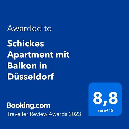 Schickes Apartment Mit Balkon In Düsseldorf Zewnętrze zdjęcie